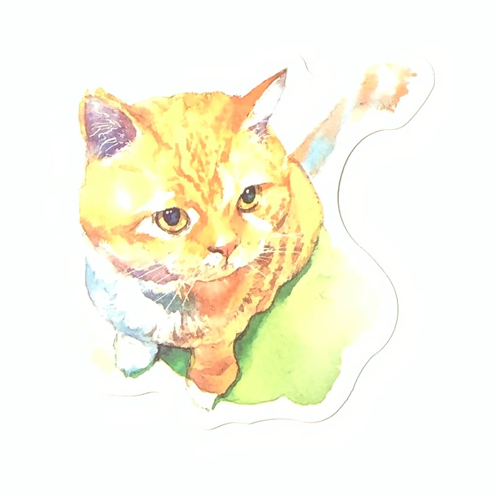 Cat Vinyl Sticker